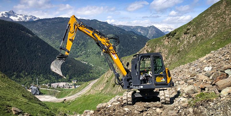 XE80E Spanish Mountain Construction