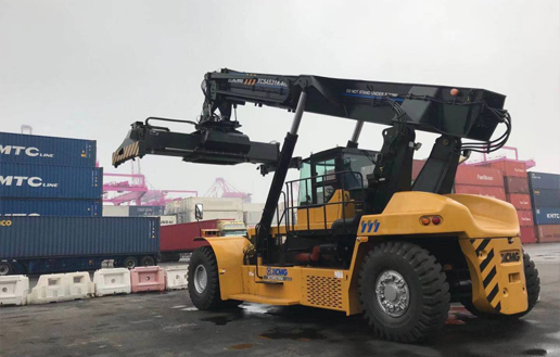 At Incheon port, South Korea 