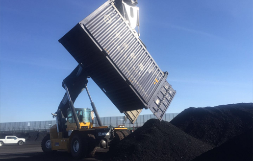 At Mongolia port
