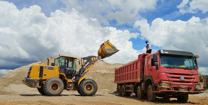 Masaka Sandfield operation in Uganda