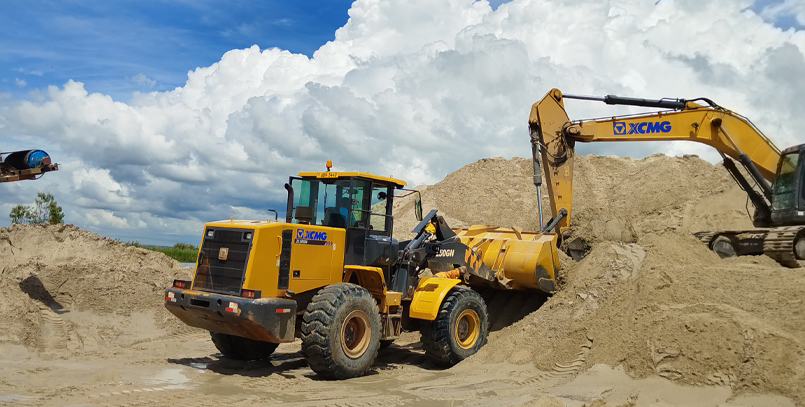 ZL50GN Ethiopia Earthmoving Operation