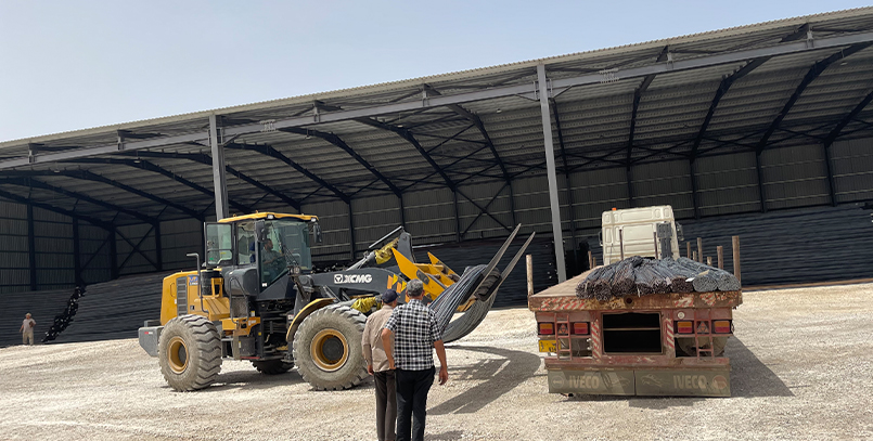 On-site construction of 4.5-ton truck in Libya