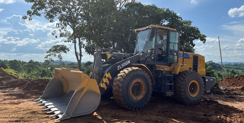 ZL50GN Uganda sand and gravel yard