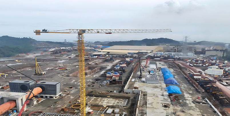 XGT7528A-20S1 helps build the Morowali Nickel Mine Park in Indonesia