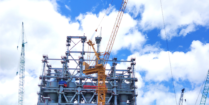 XGL300-20S assists in the construction of Matabare Power Plant Project in Bangladesh