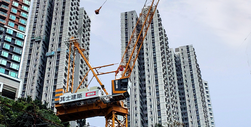 XGL300-20S assists in the construction of luxury nursing home project in Happy Valley, Hong Kong