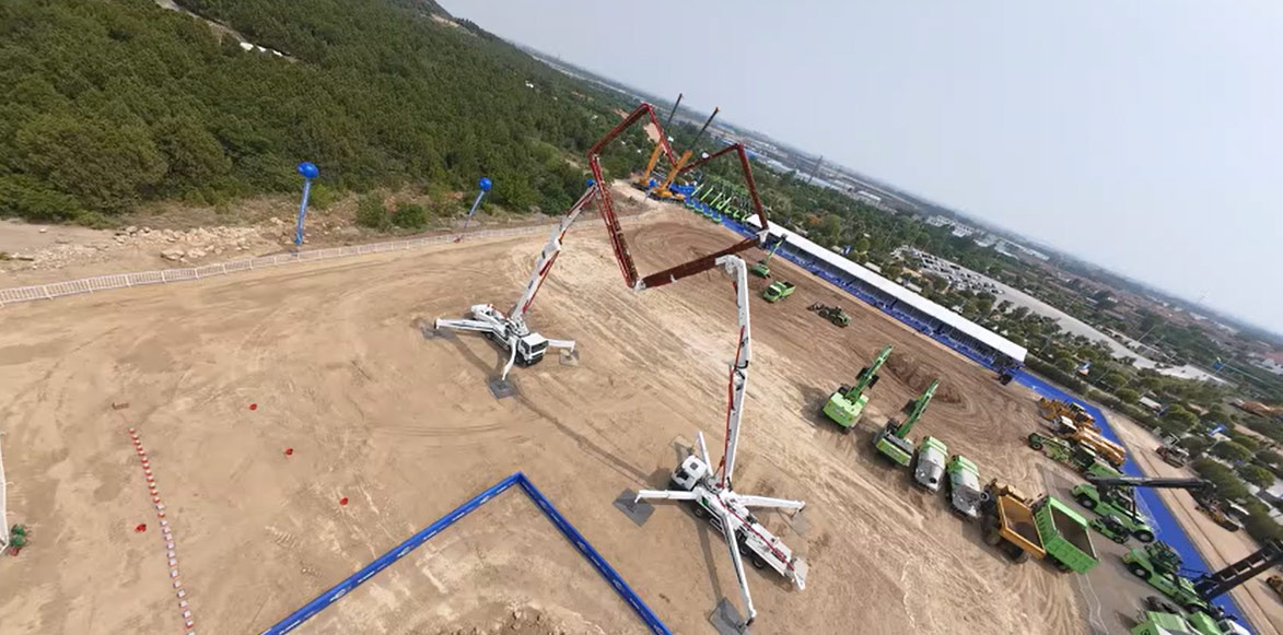 XCMG Equipment Live Demonstration